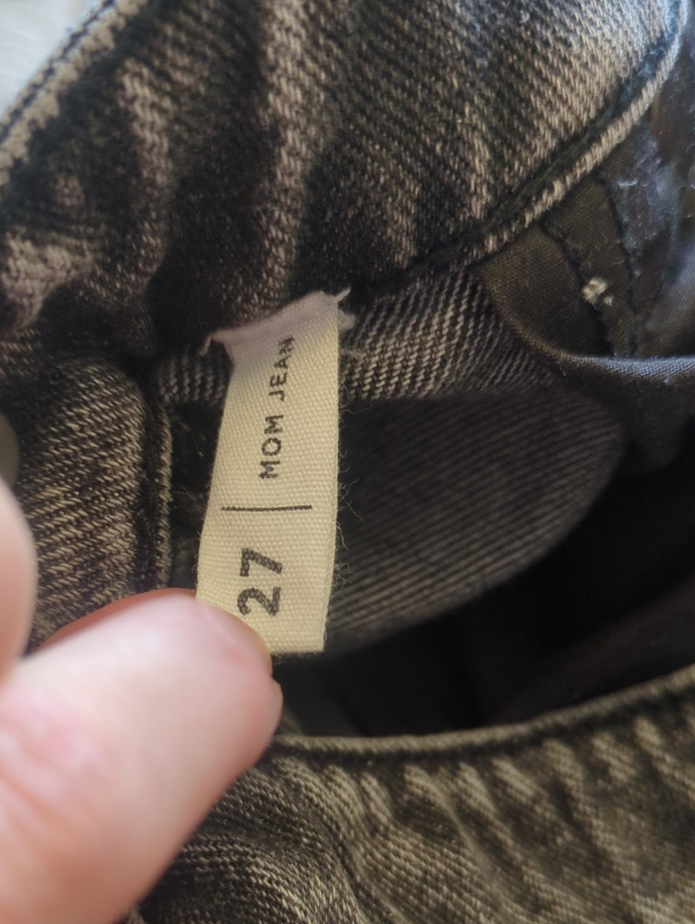 PacSun Vintage Black High Rise Mom Jean - Picture 6 of 6